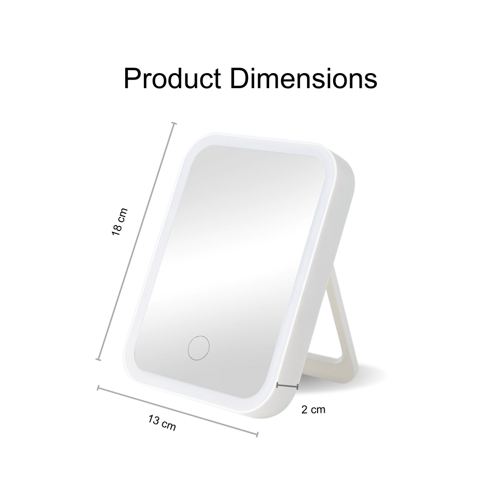 Portable LED Makeup Mirror