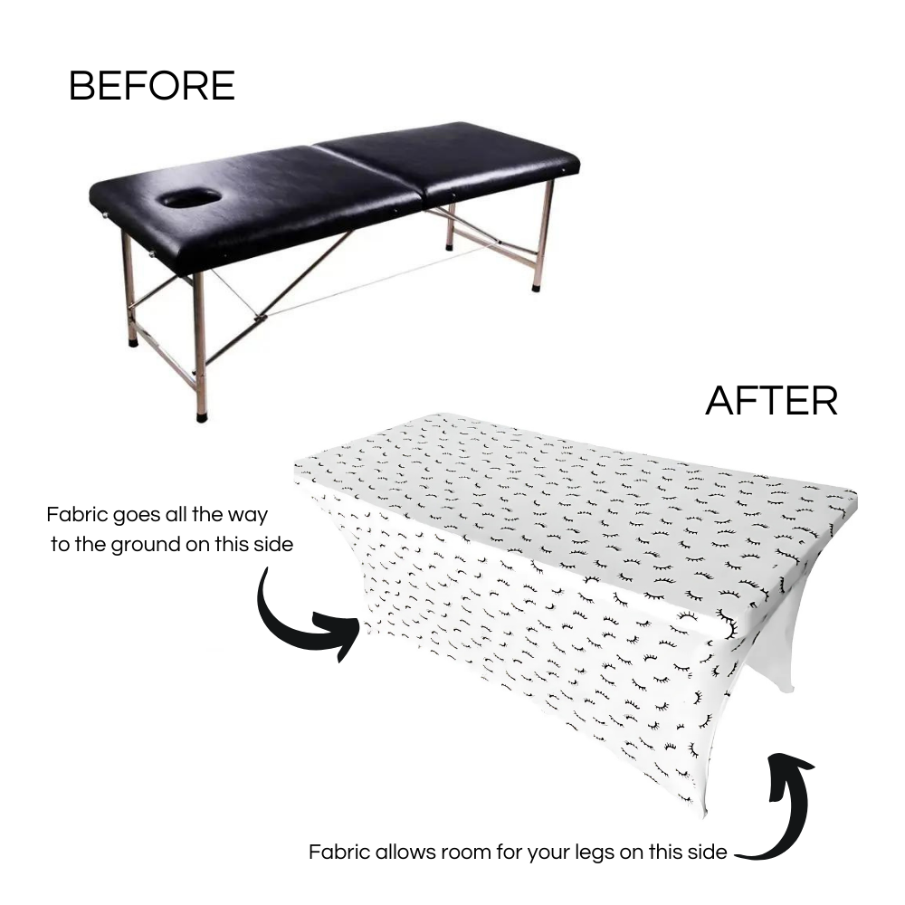 Lash Print Bed Cover