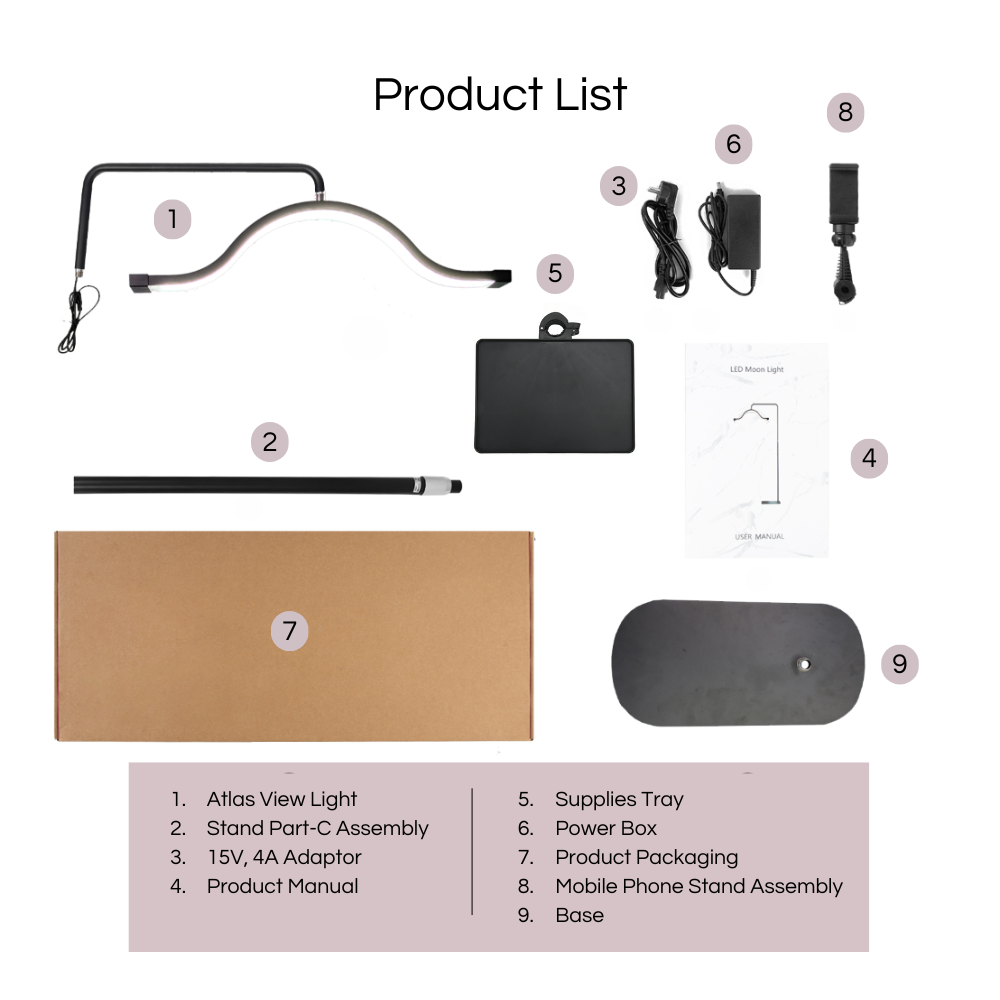 Half Moon Beauty Light 2.0