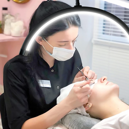 half moon led light CosmoGlo dupe for beauty professionals 
