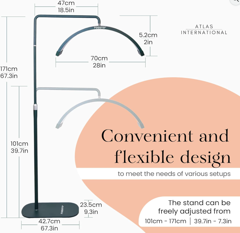 cosmo floor lamp light for beauty salon